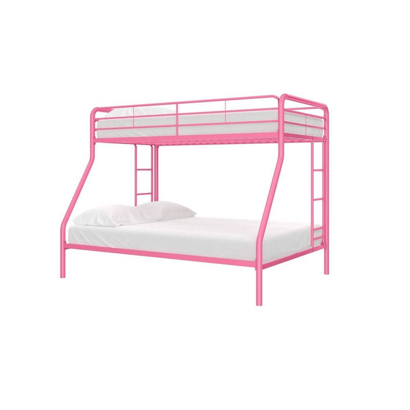 Twin Over Full Bunk Bed Pink - Dorel Home Products