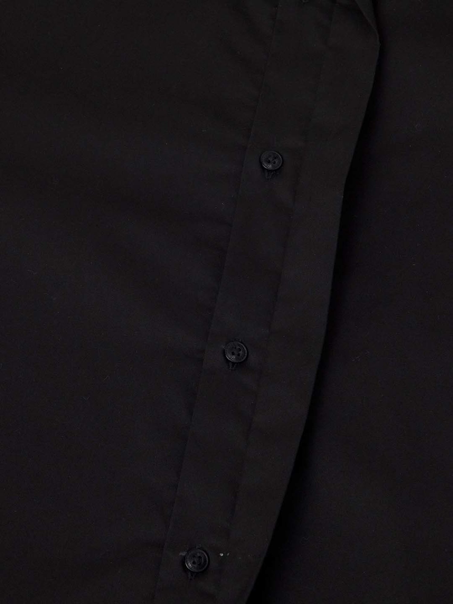 SUBTRACT Black Slim Fit Shirt