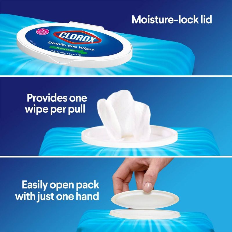 Clorox Disinfecting Wipes - Fresh Scent - 75ct