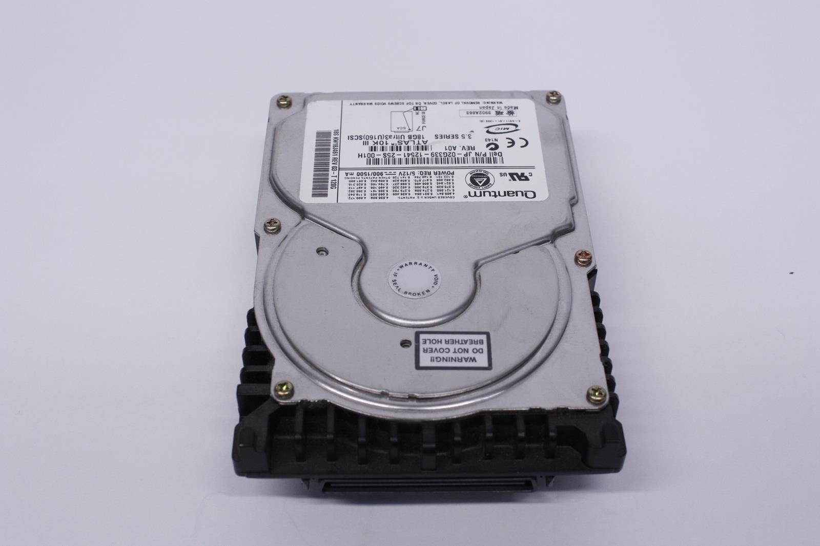 DELL 02G339 18GB SCSI U160 10K