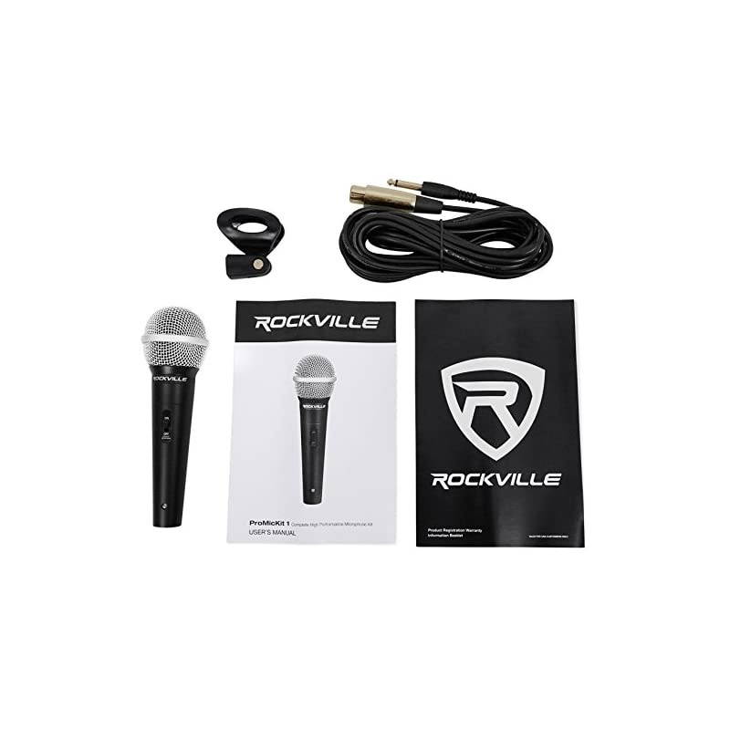 Pro MIc Kit 1 HighEnd Metal Microphone+Mic Stand+Carry Bag+Cable