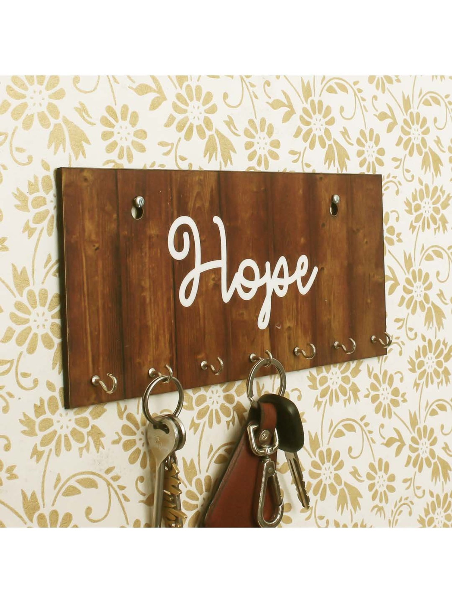 Gathari White & Orange Ceramic Desk Planter