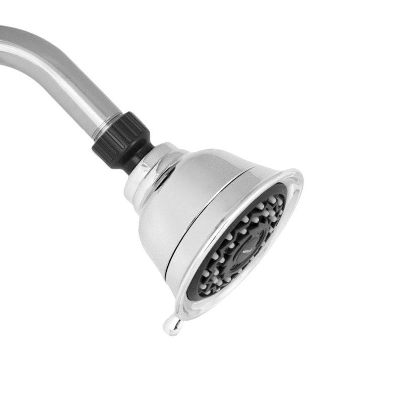 PowerSpray 3- Mode Fixed Mount Single Shower Head Chrome- Waterpik
