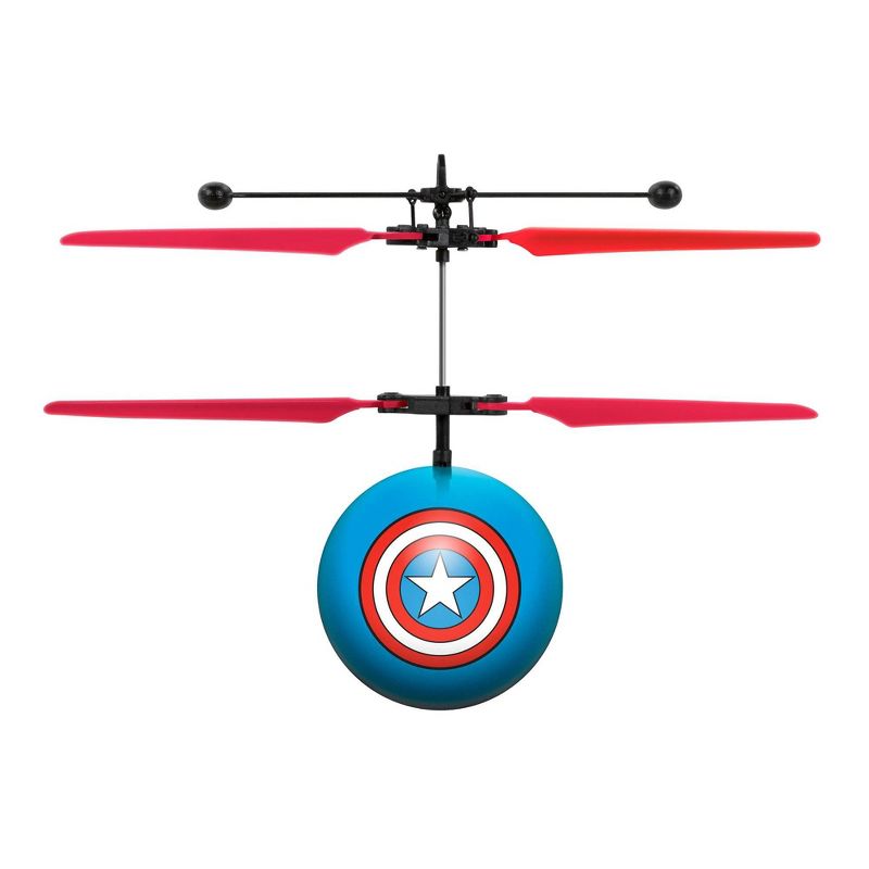 World Tech Toys Marvel Avengers Captain America IR UFO Ball Helicopter