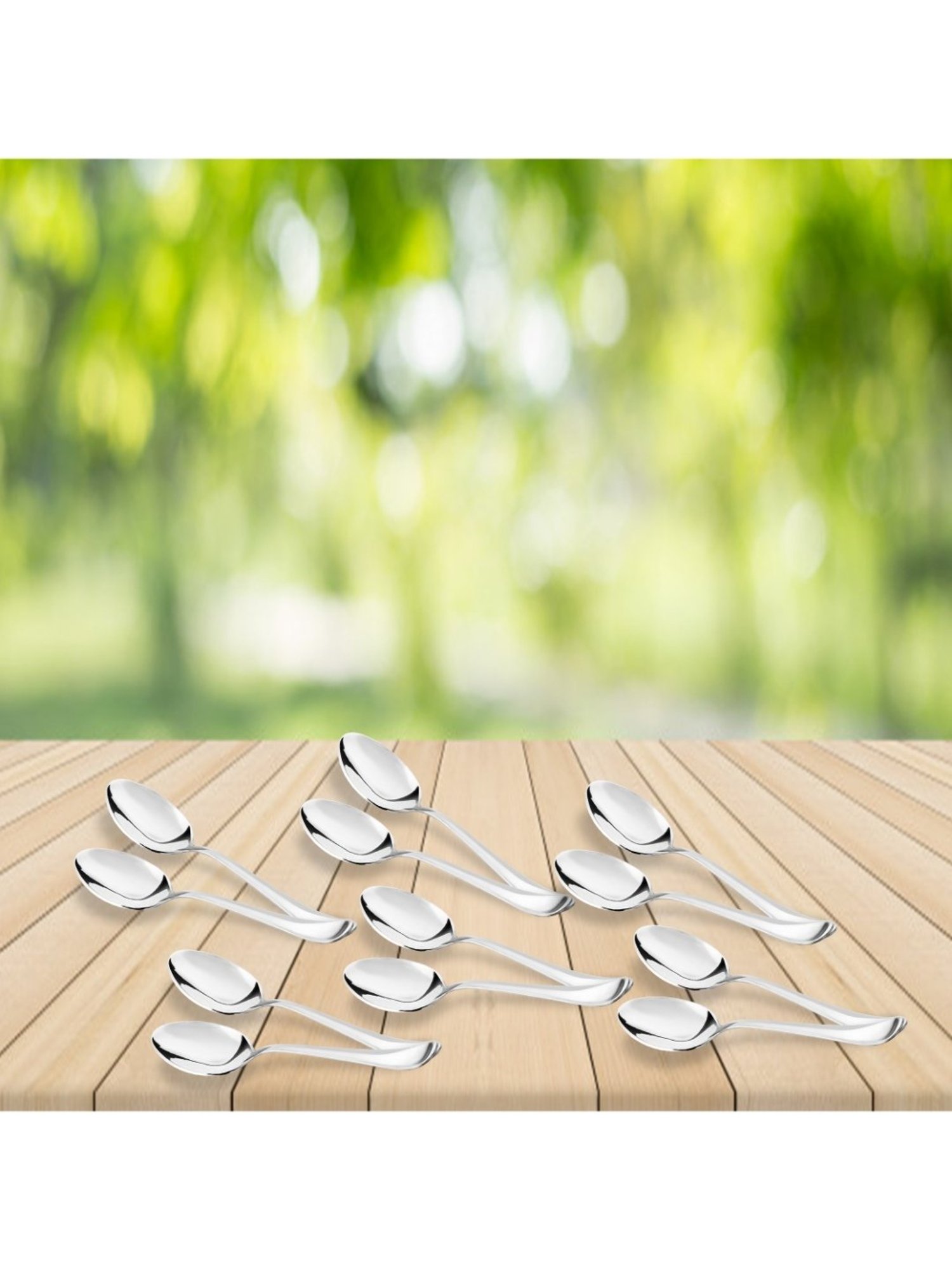 Westside Home Brown Copper Tea Spoons (Set of 4)