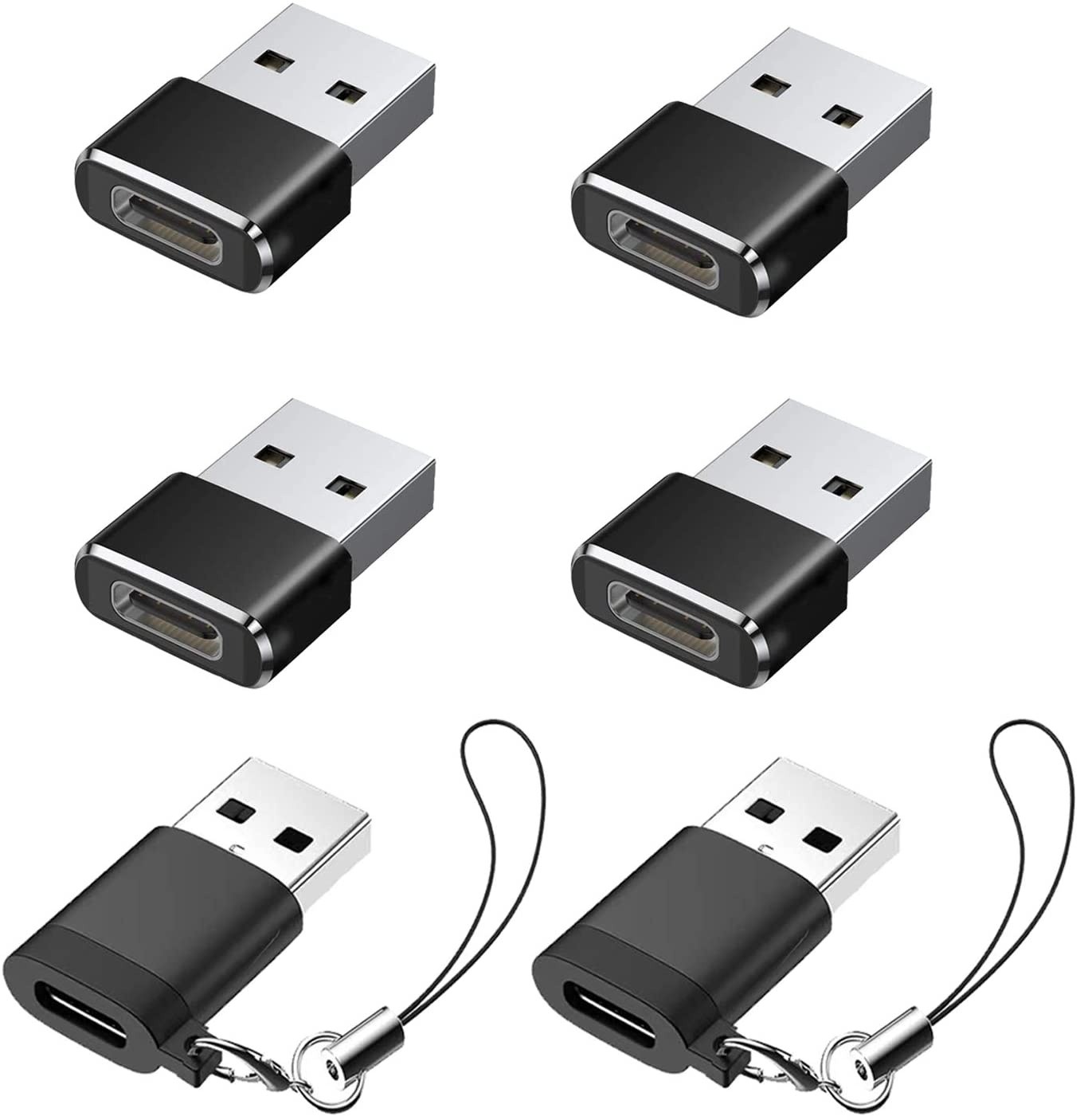 USB 30 to USB C Adapter 3 Pack USB 31 Type C Female to USB 30 A Male Adapter Converter Support Data Sync Charging