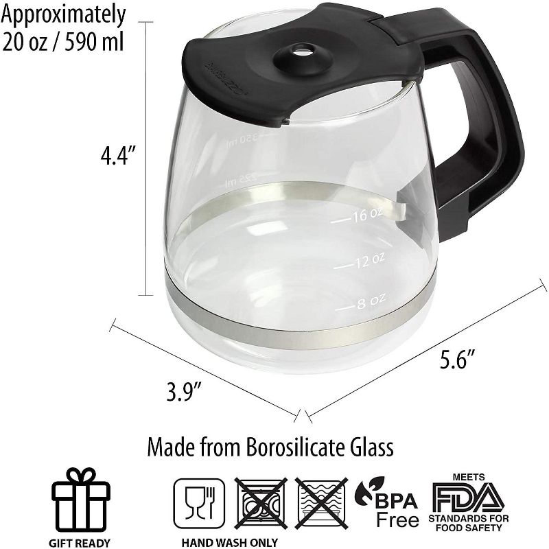 Funwares Cupa Joe 20oz Classic Coffee Pot Shaped Coffee Mug