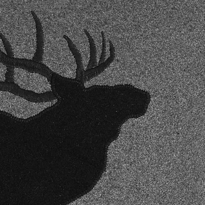 Elk Charcoal Breakfast Throw Pillow - Eddie Bauer