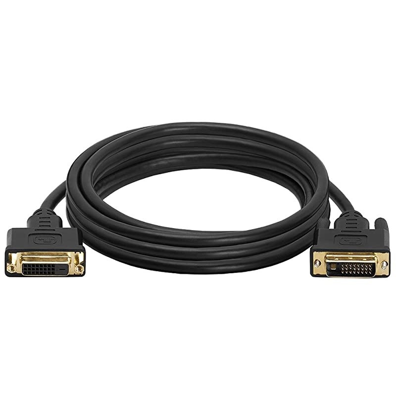 DAT 7321D Black Male to Male One DVI-D to DVI-D Single Link Cable