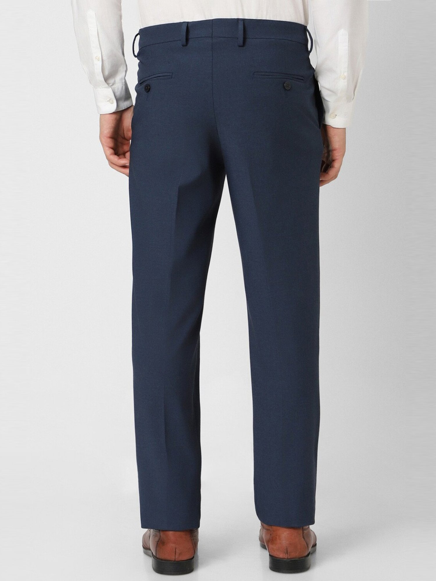 Van Heusen Blue Slim Fit Trousers