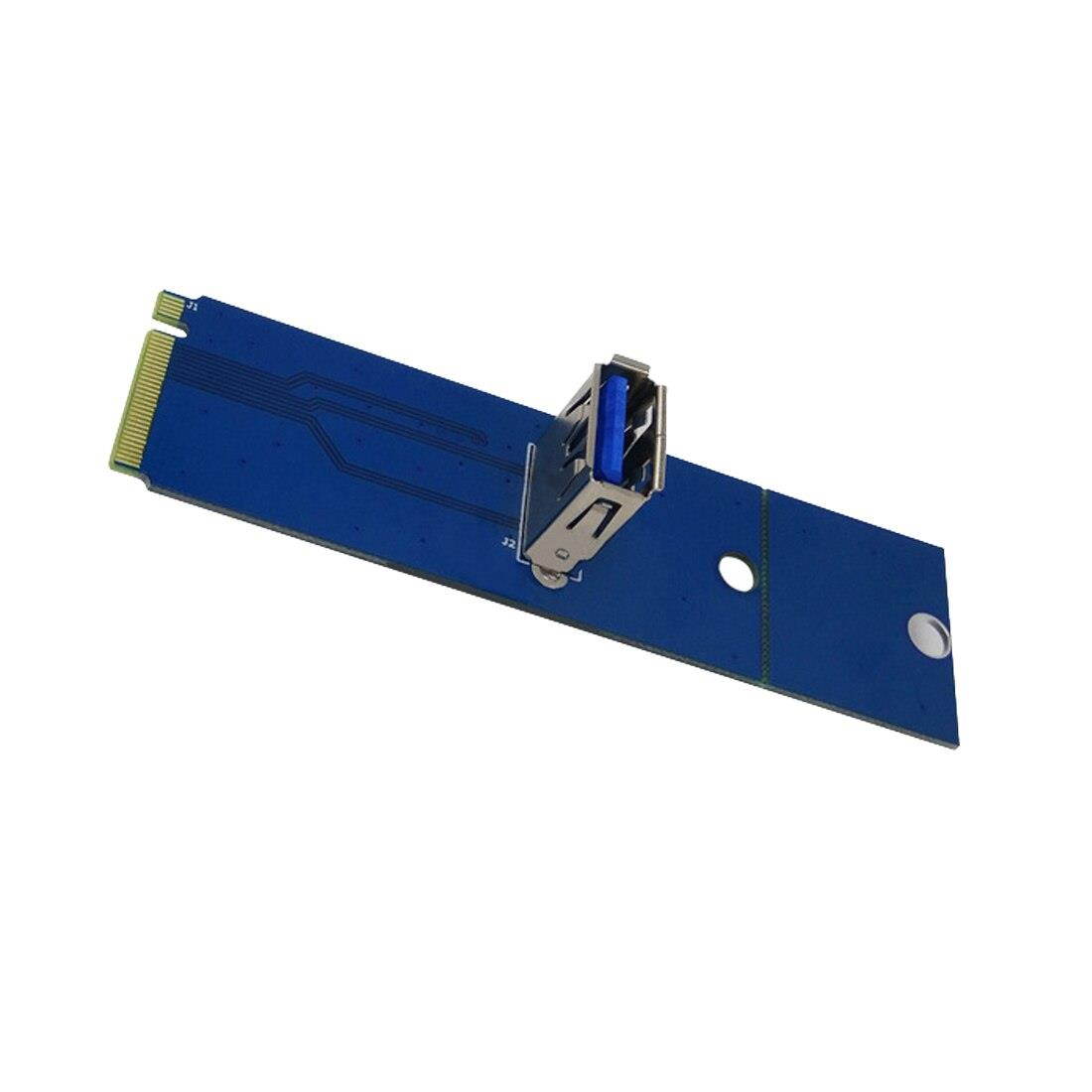 Transfer Card NGFF M.2 to PCI-E X16 Slot Transfer Card Mining Pcie Riser Card VGA Extension Cable EM88