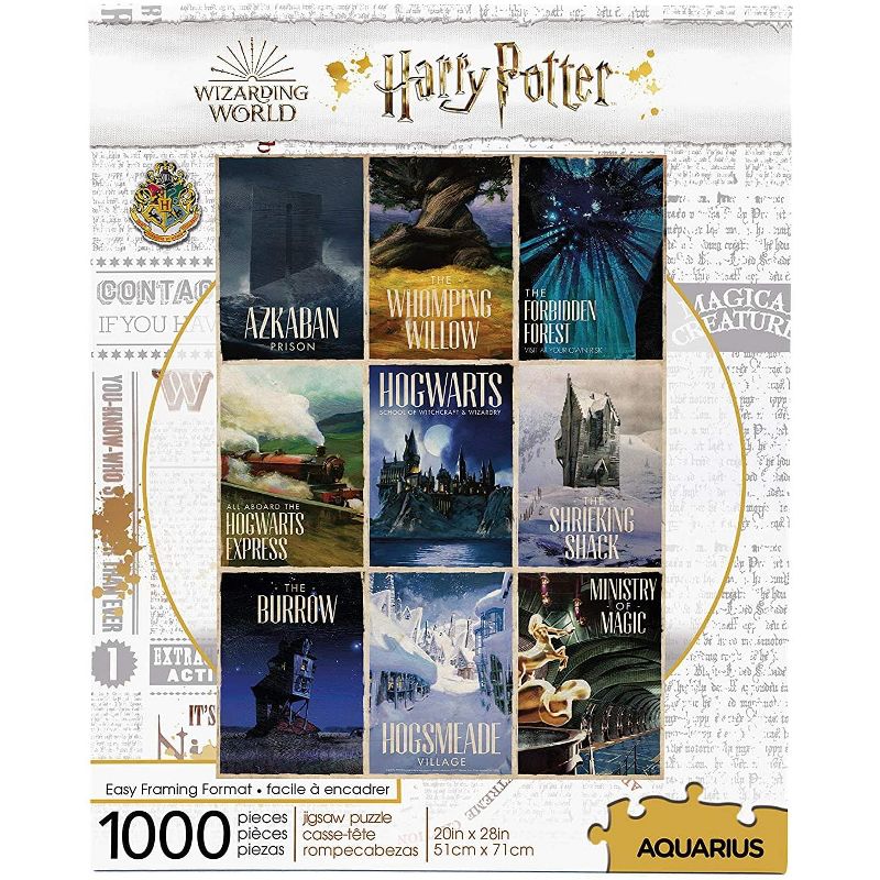 NMR Distribution Harry Potter Travel Posters 1000 Piece Jigsaw Puzzle