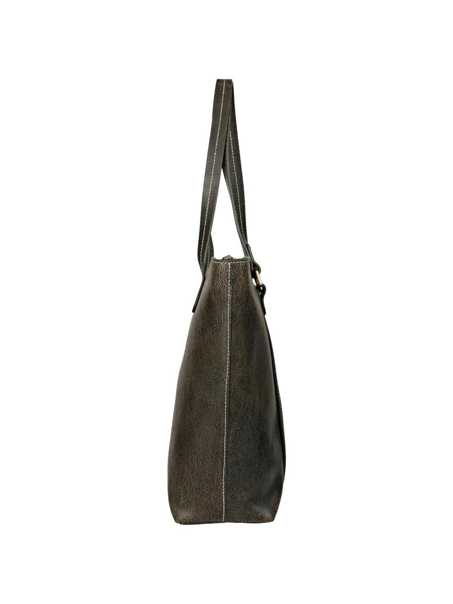 Favore Black  Solid Medium Tote Handbag