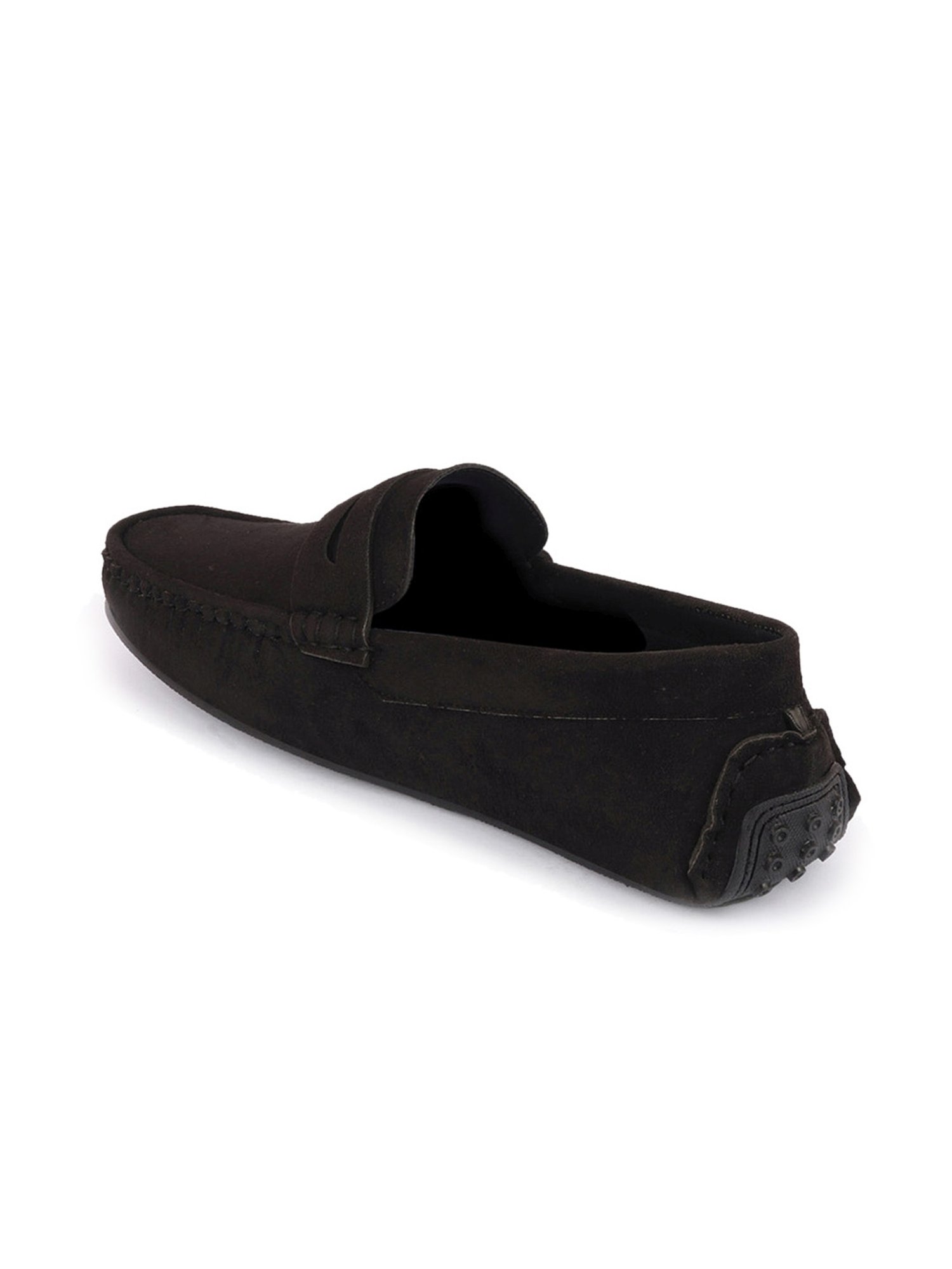 Fausto Men's Black Casual Loafers