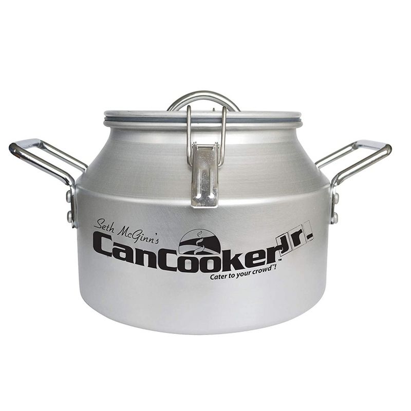 CanCooker JR Outdoor or In Home Stove Convection 2 Gallon Steam Cooker, Feeds up to 10 People and Recipe Cookbook Volume 2