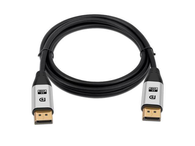 DisplayPort Cable 10ft(3m) DP Cable- [4K@60Hz] Display Port Cable High Speed DisplayPort to DisplayPort Cable for PC, Laptop, TV etc - (DP to DP Cable) Black (10Ft)