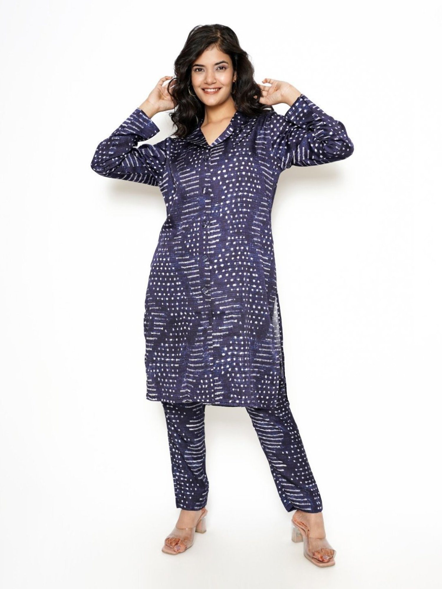 Kameez By Pooja Blue Kurta with Pant