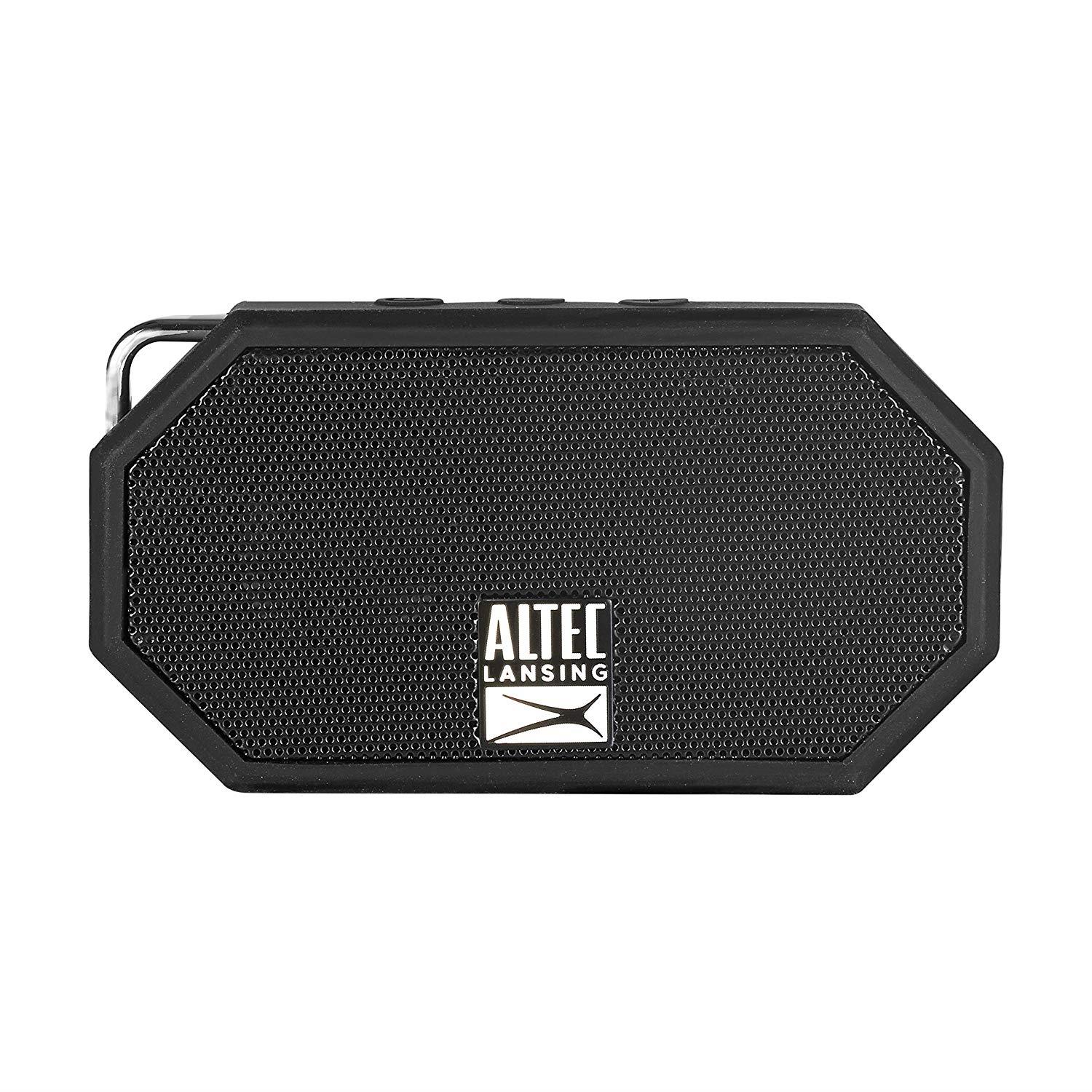 Altec Lansing IMW258 Mini H2O 3 Portable Bluetooth Waterproof Speaker (Black)
