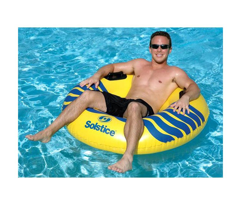 2 NEW Swimline 17035ST Swimming Pool River Rough 48" Heavy Duty Floating Tubes