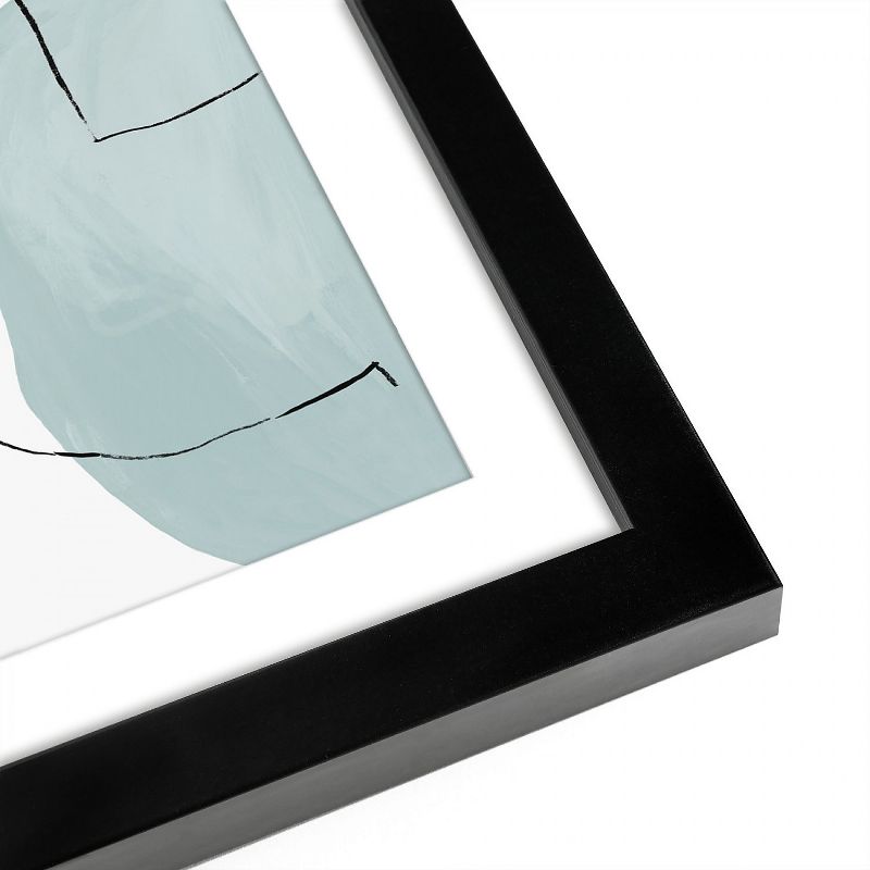 21" x 21" Weaving I by Mike Schick Framed Wall Art Print - Amanti Art