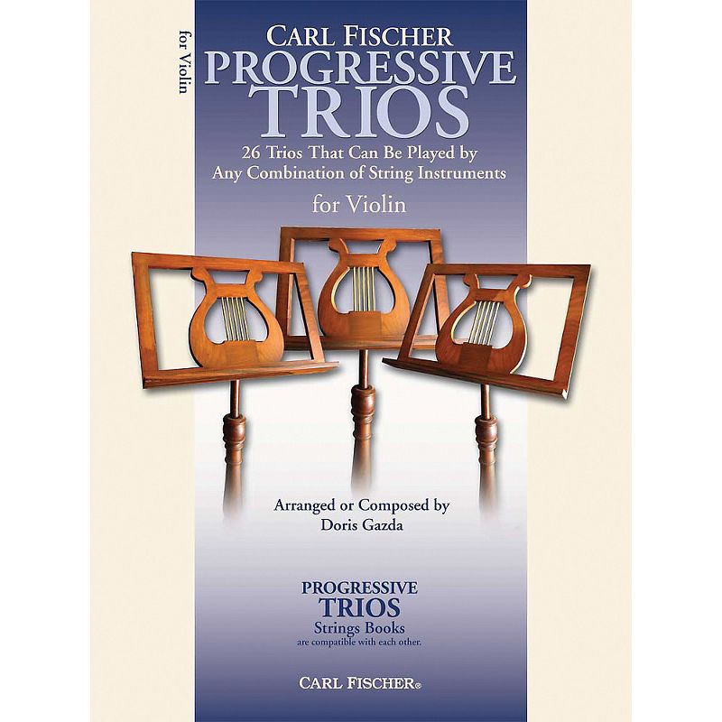 Carl Fischer Progressive Trios for Strings - Violin Book