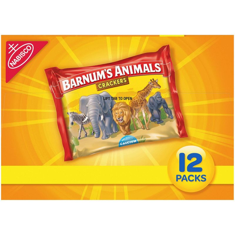 Barnums Animal Crackers Multipack - 12ct