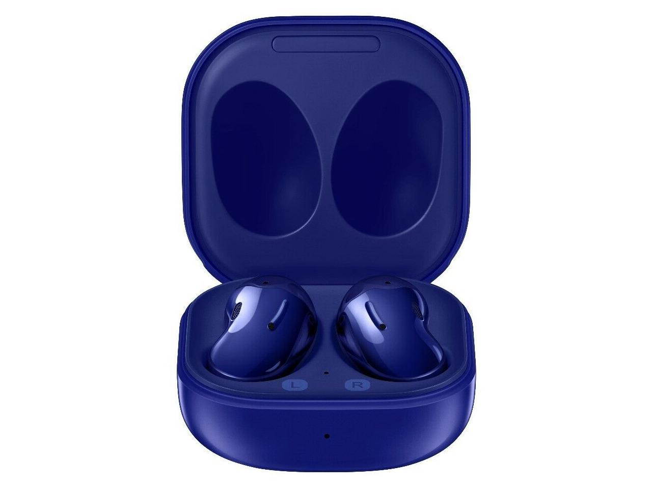Samsung Galaxy Buds Live, True Wireless Earbuds w/Active Noise Cancelling (Wireless Charging Case Included) Mystic Blue