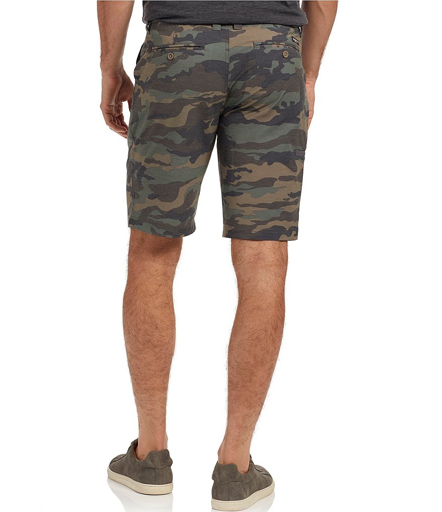 Flag And Anthem MadeFlex Woodson Any-Wear Camo 10#double; Inseam Shorts