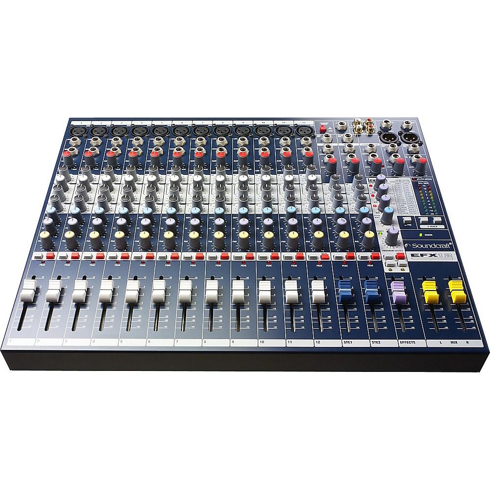 Soundcraft EFX12 12-channel Compact Mixer