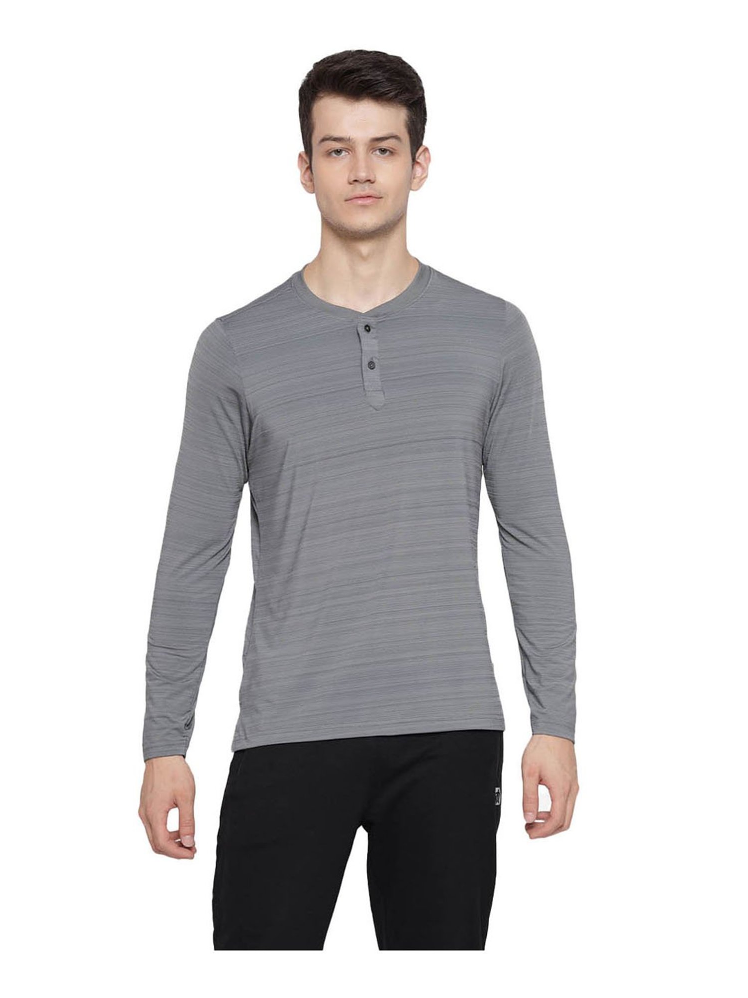 Turtle Grey Striped T-Shirt