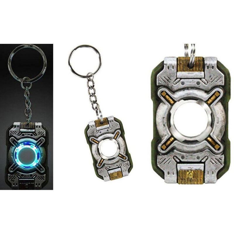 Crowded Coop, LLC Halo 4 Cortana Chip Light Up Keychain
