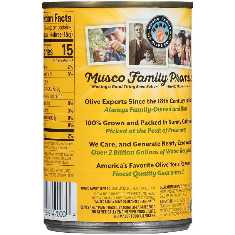 Pearls Reduced Sodium Large Ripe Pitted Olives - 6oz