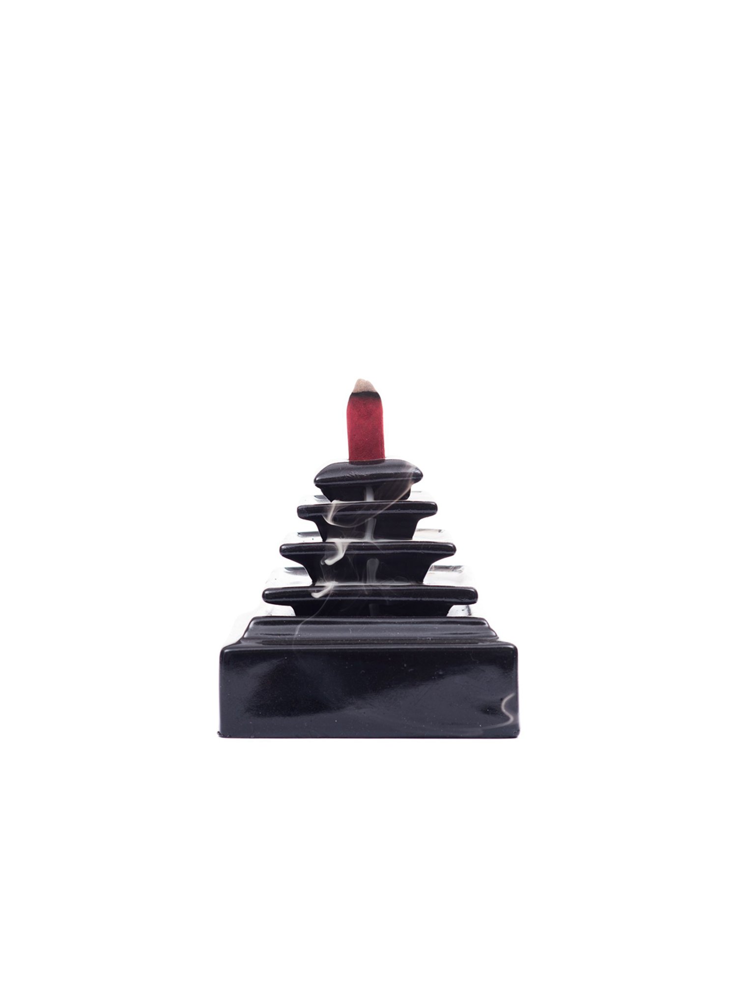 eCraftIndia Falling Waterfall style Smoke Fountain with 10 Backflow Cones Decorative Incense Holder