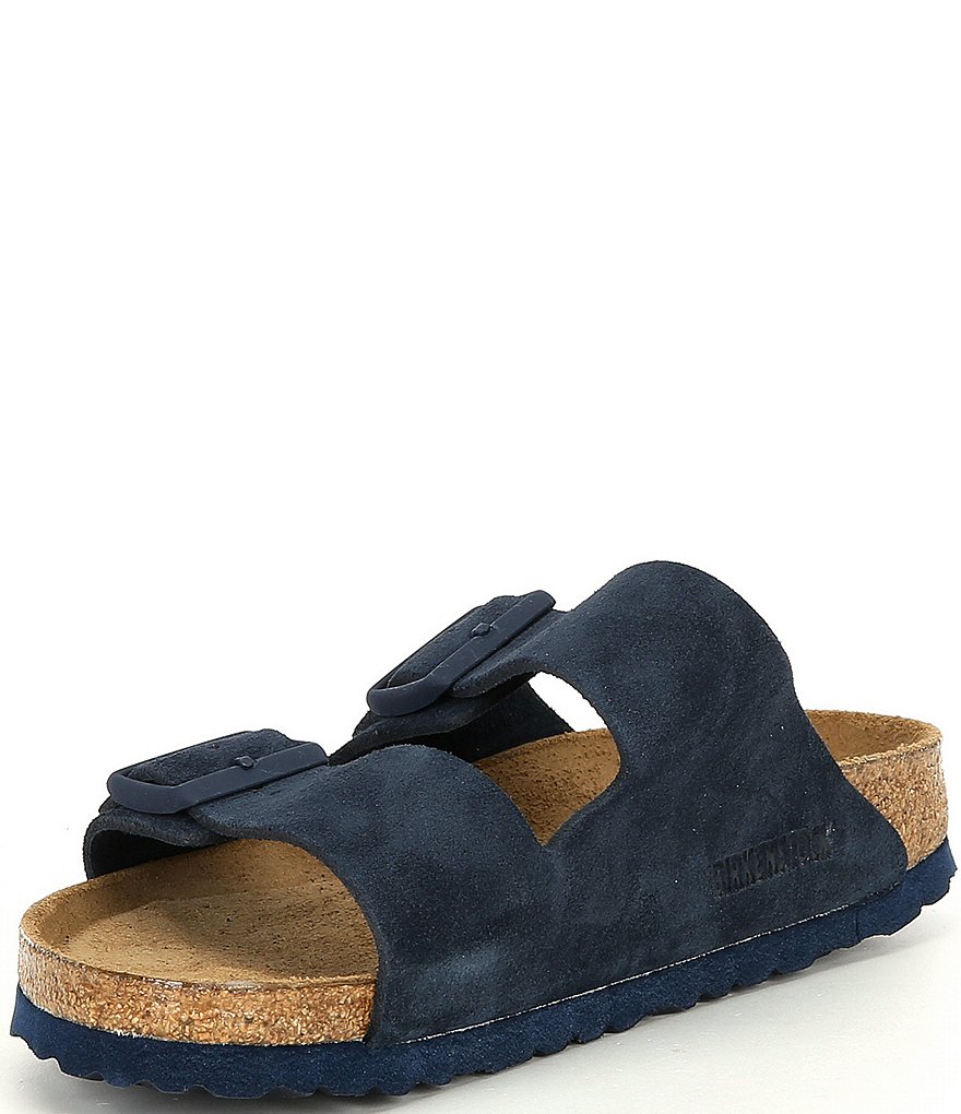Birkenstock Women's Arizona Suede Dual Adjustable Buckle Strap Sandals