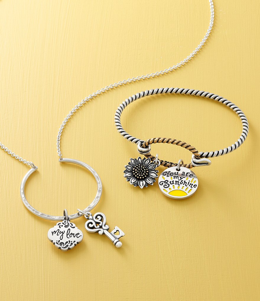 James Avery Tia Embellished Heart Charm