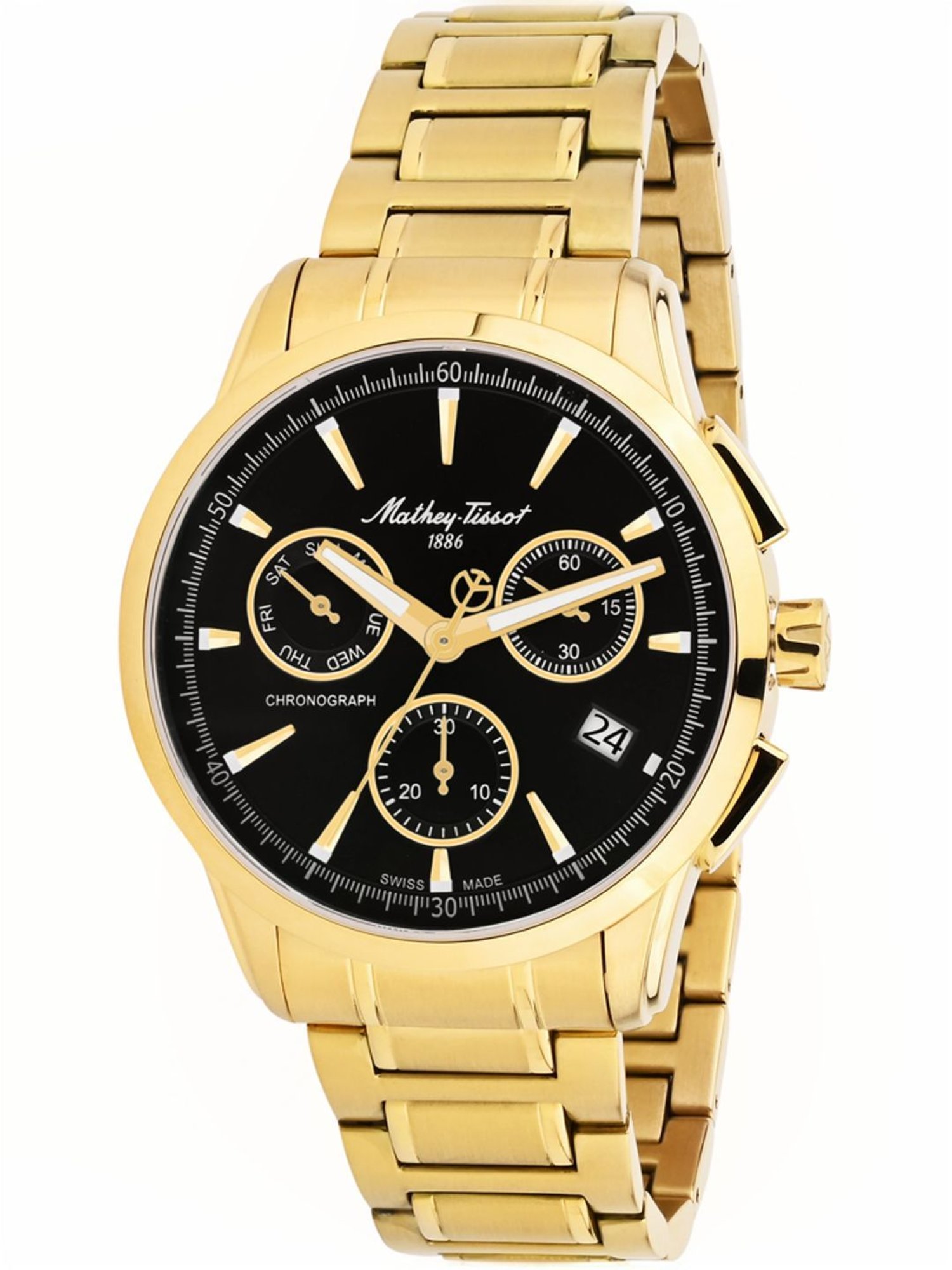 Mathey Tissot H198CHPN Lancelot Analog Watch for Men