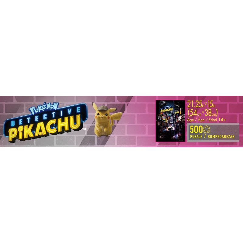 Buffalo Games Entertainment: Pokemon Detective Pikachu Poster Puzzle 500pc