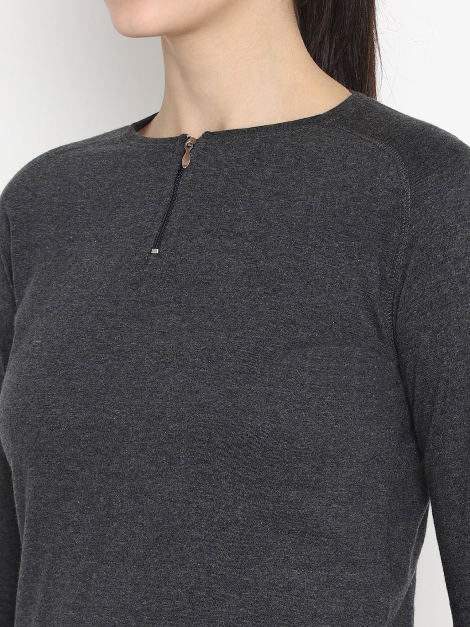 Appulse Grey Cotton Others T-Shirt