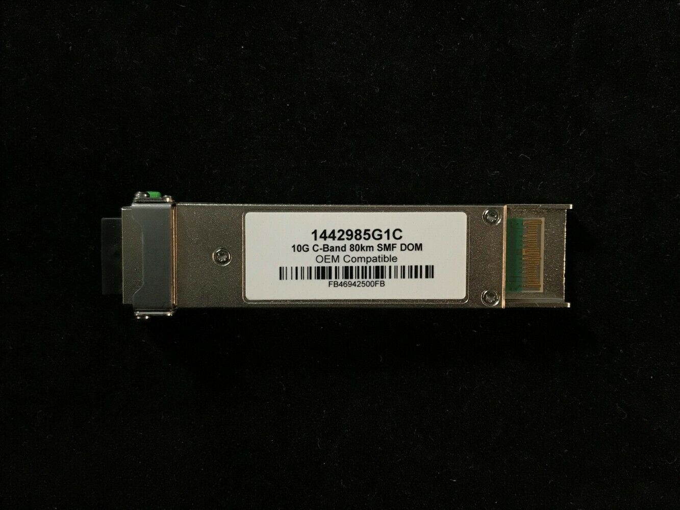 Adtran Compatible 1442985G1C 100GHZ XFP DWDM Tunable 80km