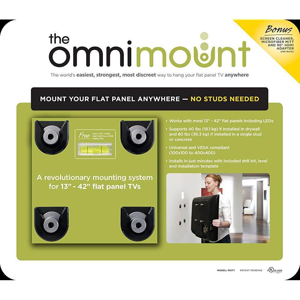 OMNIMOUNT PKIT1 The OmniMount Home Theater Kit for 13-Inch?42-Inch Flat Panel TVs (Discontinued by Manufacturer)