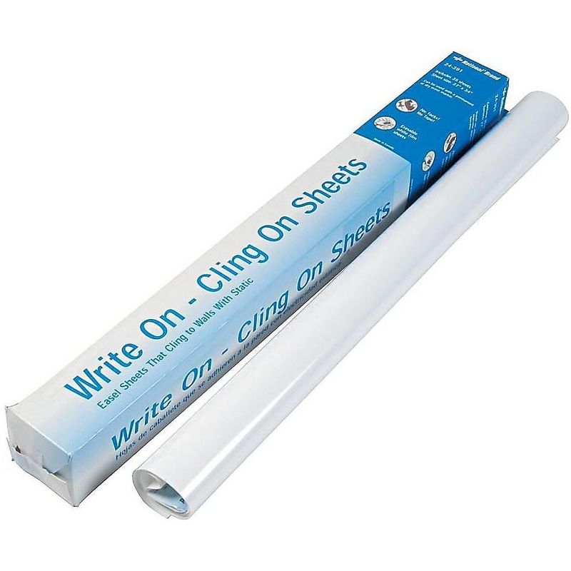 National Write On Cling On Easel Pad Unruled 27 x 34 White 35 Sheets 24391