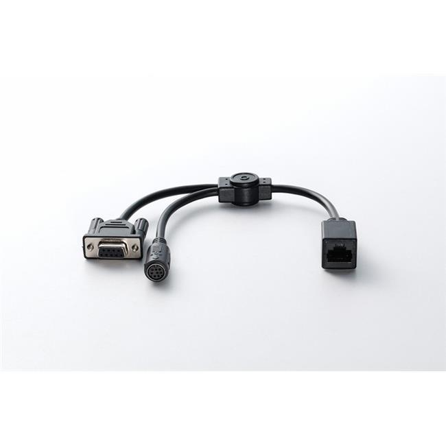 Lumens VC-AC06 RJ45 to 9-Pin Sub-D Female and 8-Pin Mini DIN Female Y Cable for VC Cameras