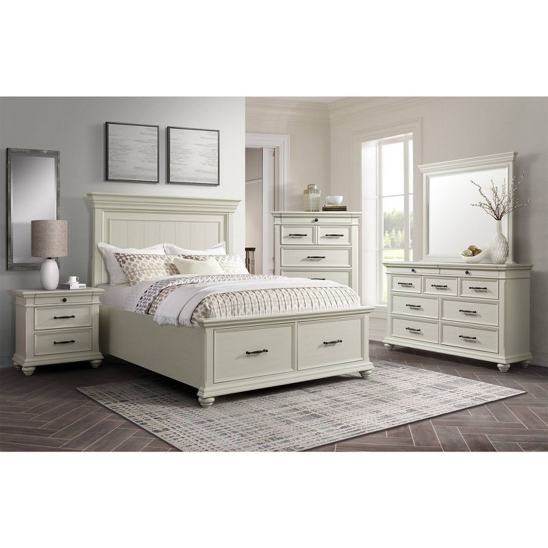 Brooks 9 Drawer Dresser with Mirror Beige - Picket House Furnishings
