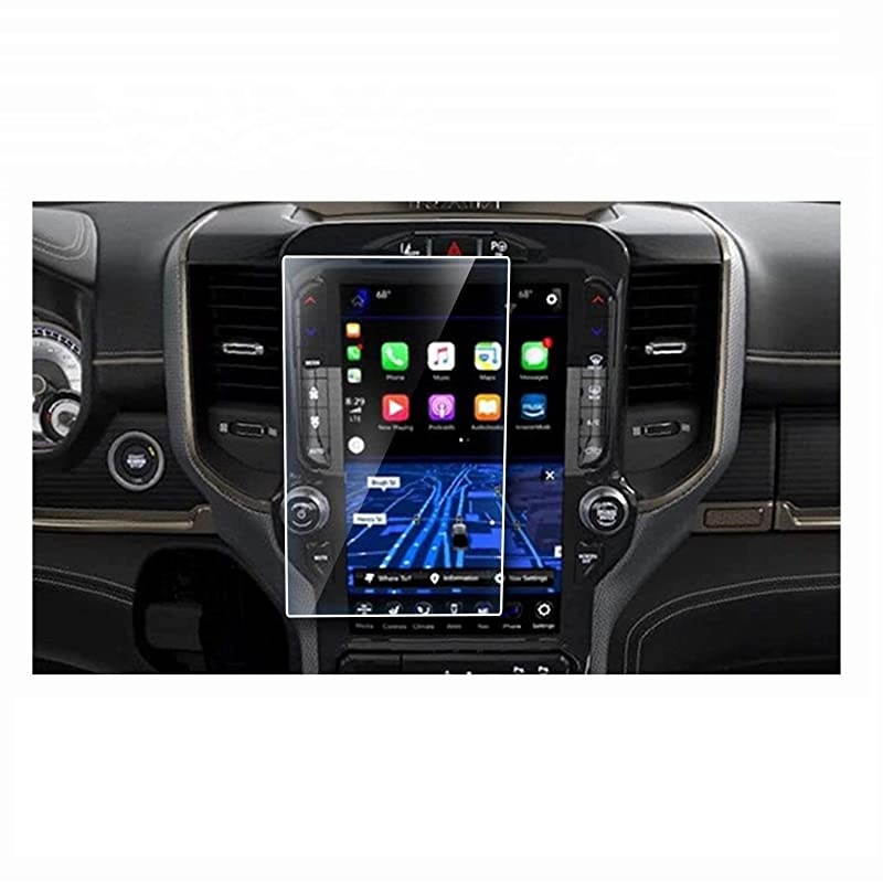 Screen Protector Compatible with 2019-2021 Dodge Ram 1500 2500 3500 Uconnect 12 Inch Touch Screen, Anti Glare Scratch,Shock-resistant, Navigation Accessories