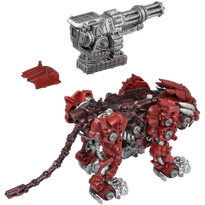 Takara Tomy ZOIDS Wild ZW47 Burning Liger CDW Impact Gatli Motorized Model Kit