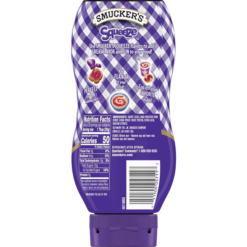 Smucker's Squeeze Grape Jelly - 20oz