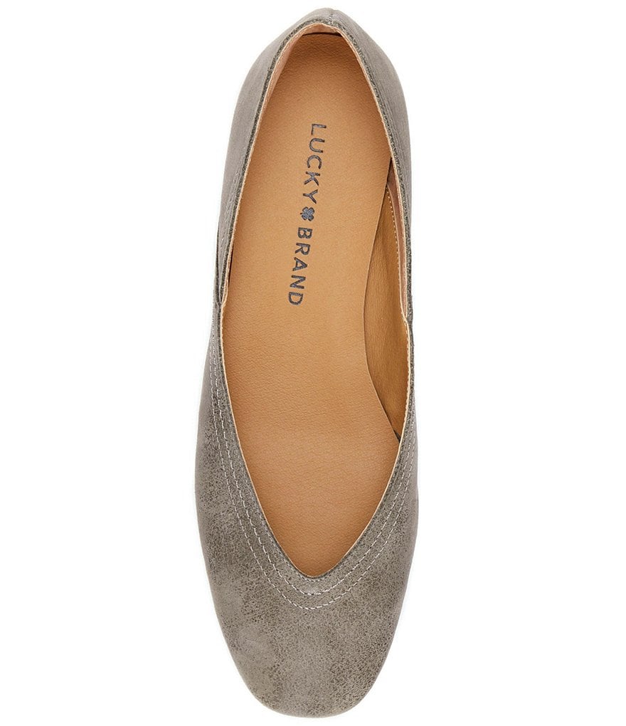 Lucky Brand Alba Leather Flats