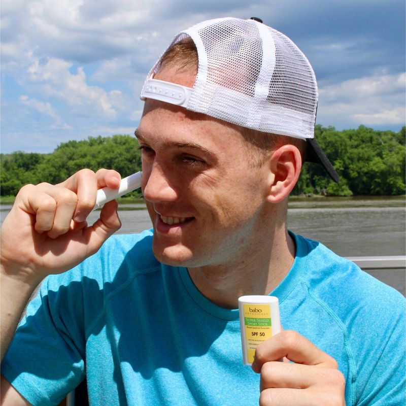 Babo Botanicals Super Shield Sport Sunscreen Stick Fragrance - SPF 50 - 0.6oz