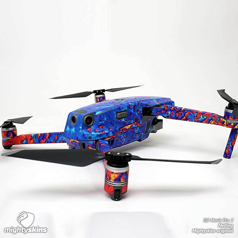 Skin Compatible with DJI Mavic 2 Pro or Zoom Digital Camo | Protective Durable and Unique Vinyl Decal wrap Cover | Easy to Apply Remove and Change Styles | Made in The USA