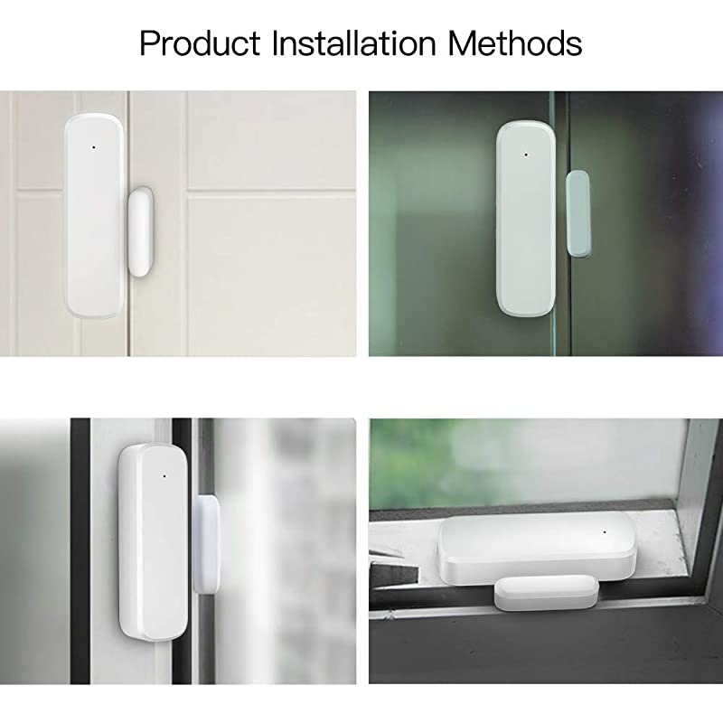 D017 Add-On Door Contact Sensor Unit (No Receiver) - White